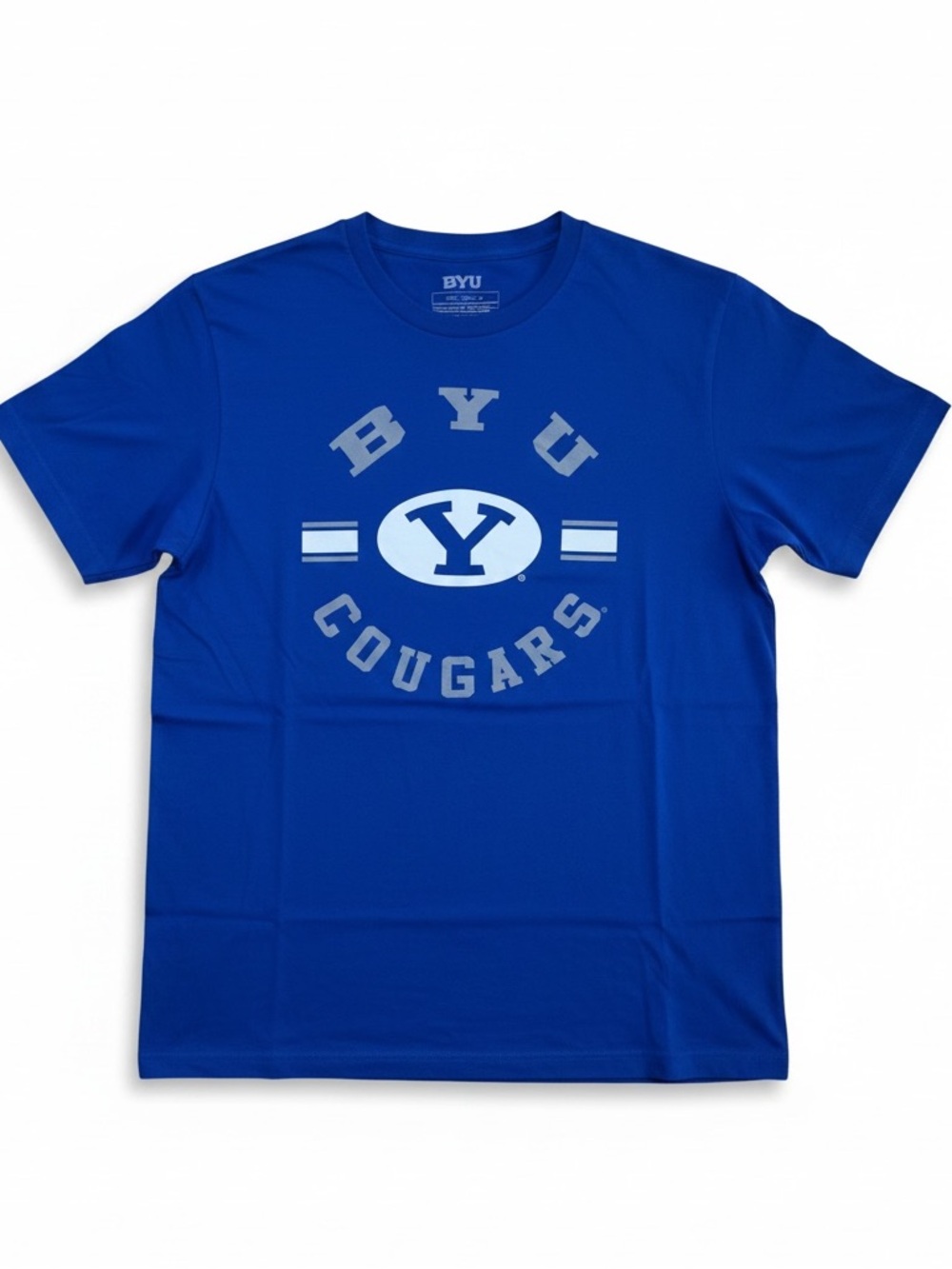BYU Cougars Colosseum Blue Graphic T-Shirt Men’s Large NCAA College Tee